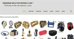 Desktop Screenshot of moteurca.net
