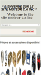 Mobile Screenshot of moteurca.net